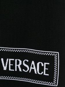 Versace Intarsia sjaal - Zwart