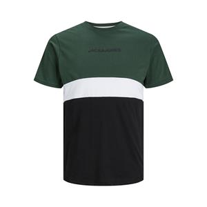 Jack & Jones T-Shirt JJEREID BLOCKING (1-tlg) aus Baumwolle