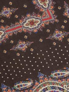 ETRO Sjaal met abstract patroon - Bruin