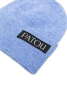 Patou Wollen muts - Blauw