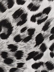 FURSAC Stropdas met luipaardprint - Zwart
