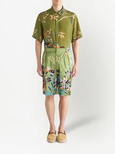 ETRO Shorts met bloemenprint - Groen