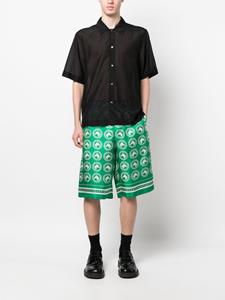Gucci Shorts met print - Groen