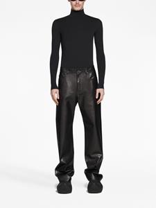 Balenciaga Straight broek - Zwart