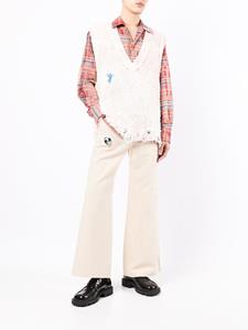 Doublet Flared jeans - Beige