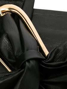 Nanushka Riem met geknoopte gesp - Zwart