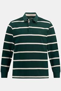 JP1880 Sweatshirt Rugby-Sweater Ringel Web-Kragen