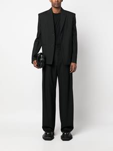 Balmain Pantalon met wijde pijpen - Zwart