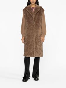 Maje Lammy coat - Bruin