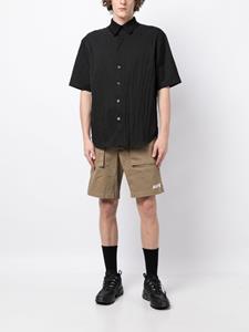 A BATHING APE Shorts met geborduurd logo - Bruin