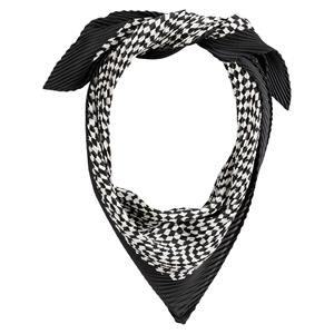 LA REDOUTE COLLECTIONS Geplooide ruitvormige sjaal met dambordprint