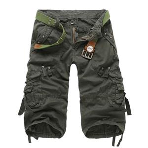 Clothing 01-ZH 5 Colors Plus Size Summer Camouflage Loose Cargo Shorts Men Camouflage Summer Shorts 28-38