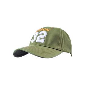 Mustang Baseballcap met licht verwassen effect en -borduursel