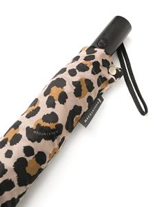 Mackintosh Paraplu met luipaardprint - Beige