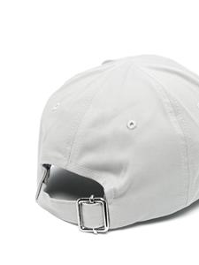 Off-White Honkbalpet met geborduurd logo - Grijs