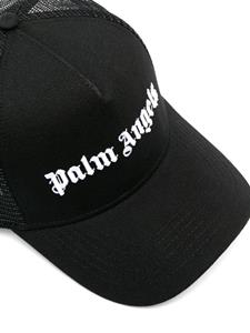 Palm Angels Truckerpet met geborduurd logo - Zwart