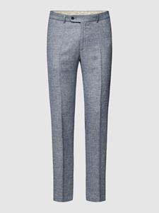 Carl gross Pantalon met fijn geweven motief, model 'Shiver'