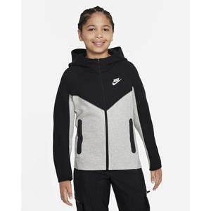 Nike Hoodie NSW Tech Fleece 2023 - Grijs/Zwart/Wit Kids