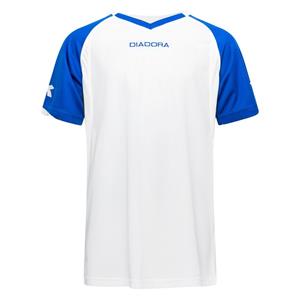 Diadora Trainingsshirt Havanna - Wit/Blauw Kids