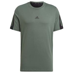 Adidas T-shirt Future Icons 3-Stripes - Groen/Zwart