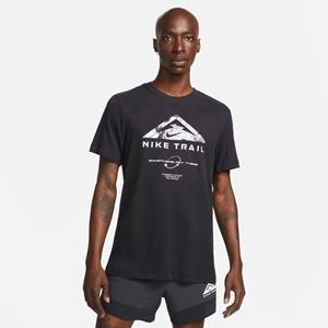 Nike Hardloopshirt Dri-FIT Run Trail - Zwart