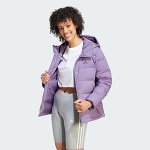 Adidas Helionic Hooded Down - Dames Jackets