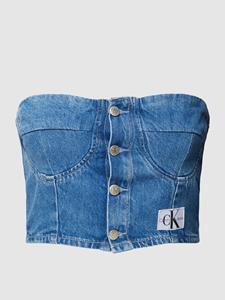 Calvin Klein Jeans Bandeautop in denimlook