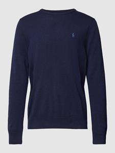 Polo Ralph Lauren Gebreide pullover van wol met logostitching