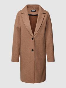 Only Lange jas met knoopsluiting, model 'ONLCARRIE'