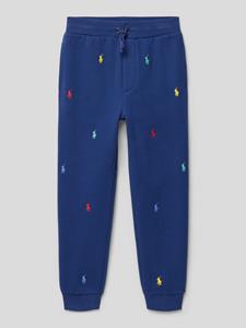 Polo Ralph Lauren Teens Sweatpants met logostitching, model 'ATHLETIC'