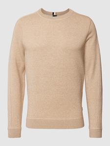 Boss Gebreide pullover met ronde hals, model 'Onore'