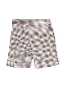 La Stupenderia Geruite shorts - Beige