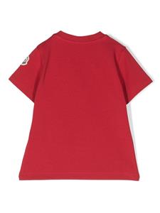 Moncler Enfant T-shirt met print - Rood