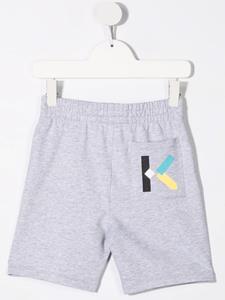 Kenzo Kids Jersey shorts - Grijs