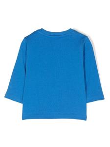 BOSS Kidswear Top met logoprint - Blauw