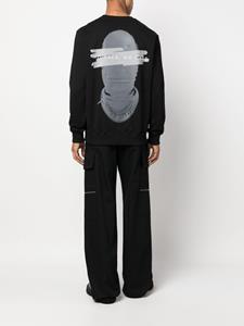 Ih Nom Uh Nit Sweater met print - Zwart