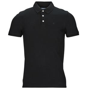 Jack & Jones Poloshirt Polo Shirt JJEPAULOS Sommer Hemd Kragen Pique Cotton (1-tlg) 3613 in Schwarz-2