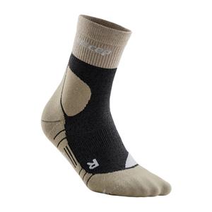 CEP  Hiking Merino Mid-Cut Socks - Compressiesokken, zwart