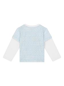 Dolce & Gabbana Kids T-shirt met logoprint - Blauw