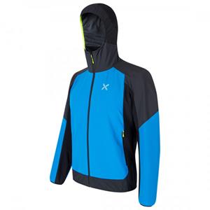 Montura  Premium Wind Hoody Jacket - Softshelljack, blauw