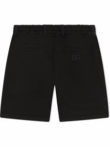 Dolce & Gabbana Kids Shorts met trekkoord - Zwart