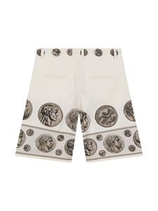 Dolce & Gabbana Kids Bermuda shorts met print - Beige