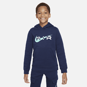 Nike Air fleecehoodie voor kids - Blauw