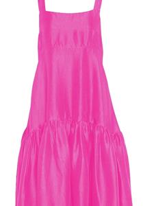 AZEEZA Zijden midi-jurk - Roze