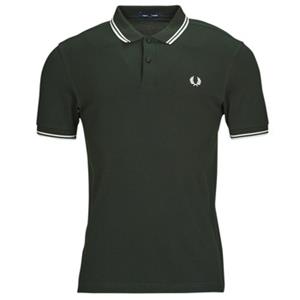 fredperry Fred Perry - Twin Tipped Night Green/Snow White - Polo