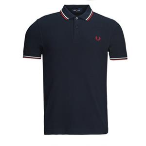 fredperry Fred Perry - Twin Tipped Navy/Snow White/Burnt Red - Polo