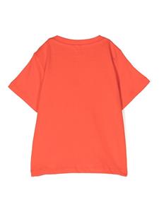 Stella McCartney Kids T-shirt met grafische print - Oranje