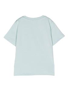 Stella McCartney Kids T-shirt met logo - Blauw