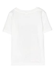 Stella McCartney Kids Katoenen T-shirt - Wit