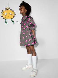 Natasha Zinko Kids Jurk met print - Groen